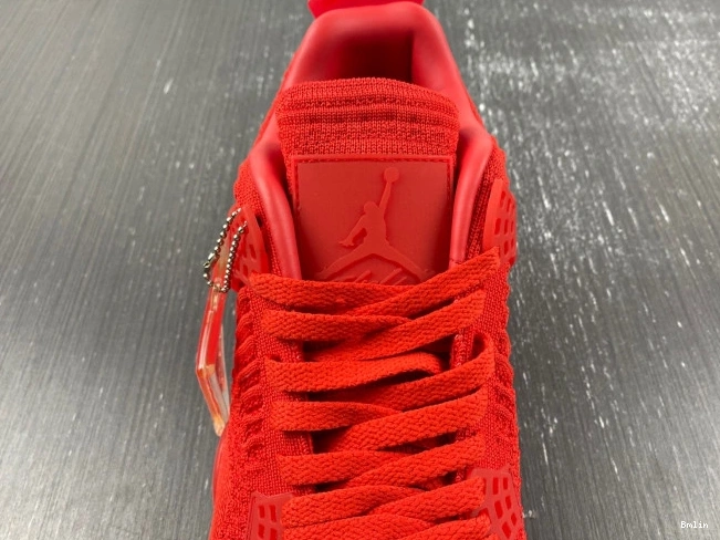 Bmlin Shoes Red Jordan Retro 4 Flyknit AQ3559-600 0709